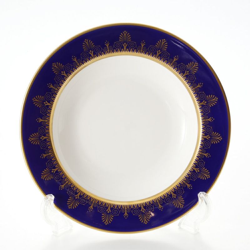 ウェッジウッド（Wedgwood） アンセミオンブルー スーププレート 23cm