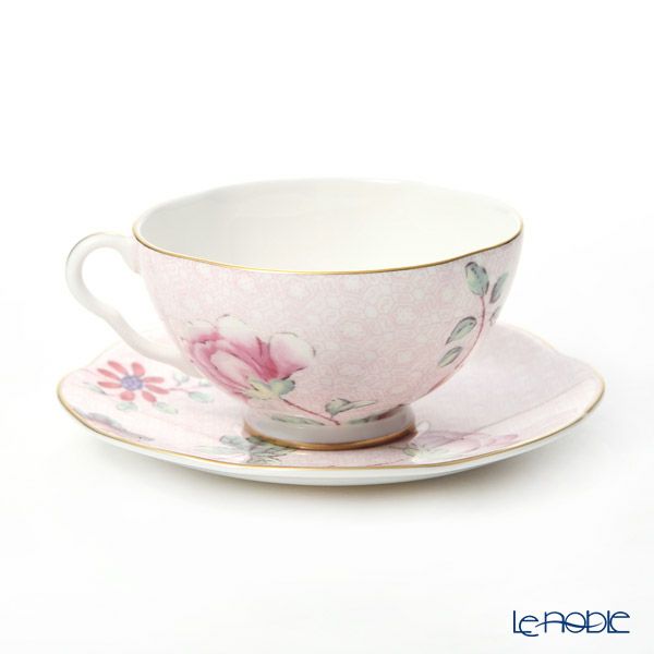 ウェッジウッド（Wedgwood） カッコー ティーカップ＆ソーサー 180ml ピンク