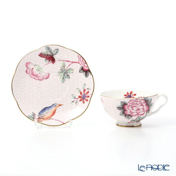 ウェッジウッド（Wedgwood） カッコー ティーカップ＆ソーサー 180ml ピンク