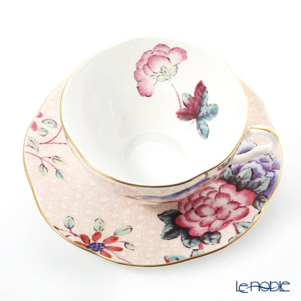 ウェッジウッド（Wedgwood） カッコー ティーカップ＆ソーサー 180ml ピーチ