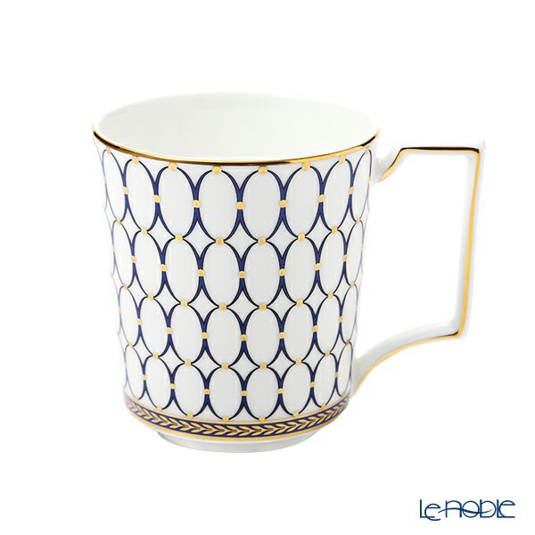 ウェッジウッド（Wedgwood） ルネッサンスゴールド マグ 300ml（ブルー）