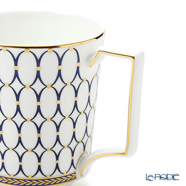 ウェッジウッド（Wedgwood） ルネッサンスゴールド マグ 300ml（ブルー）