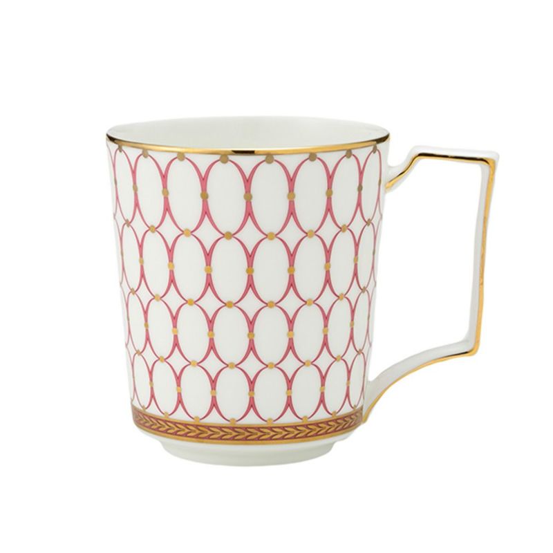 ウェッジウッド（Wedgwood） ルネッサンスゴールド マグ 300ml（ピンク）