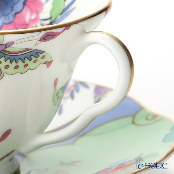 ウェッジウッド（Wedgwood） バタフライブルーム ティーカップ＆ソーサー グリーン