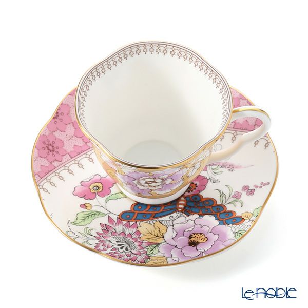 ウェッジウッド（Wedgwood） バタフライブルーム ティーカップ＆ソーサー イエロー