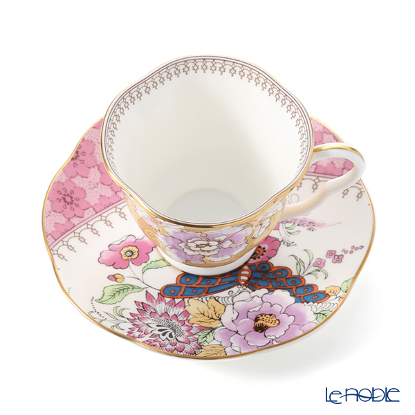 ウェッジウッド（Wedgwood） バタフライブルーム ティーカップ＆ソーサー イエロー