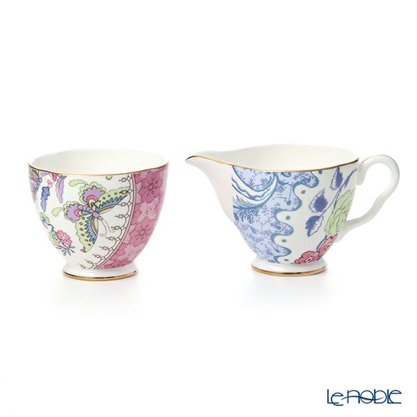 ウェッジウッド（Wedgwood） バタフライブルーム シュガー＆クリーマー セット