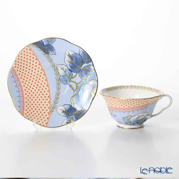 ウェッジウッド（Wedgwood） バタフライブルーム ティーカップ＆ソーサー ブルー