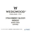 ウェッジウッド（Wedgwood） ストロベリーブルームインディゴ マルチディッシュ 31×17cm