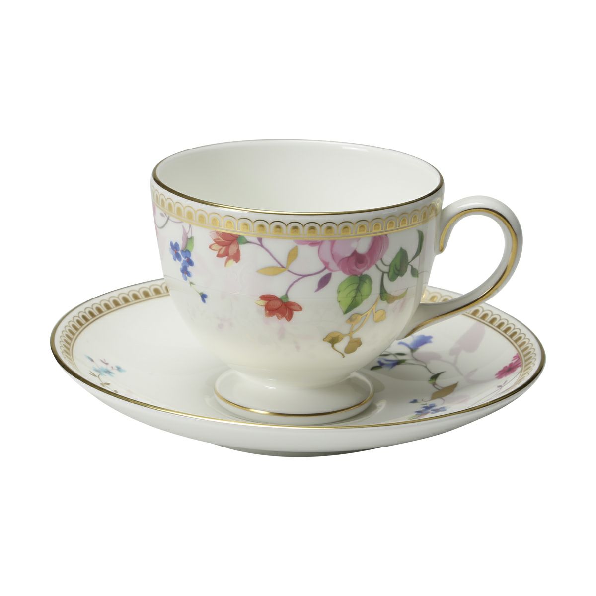 ウェッジウッド（Wedgwood） ローズ ゴールド ティーカップ＆ソーサー（リー）200ml