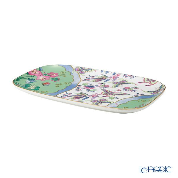 ウェッジウッド（Wedgwood） バタフライブルーム サンドイッチトレイ 25×15cm