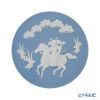 ウェッジウッド（Wedgwood） ジャスパー リトルサムライプレート 18.5cm【プレートスタンド、プレートハンガー付き】