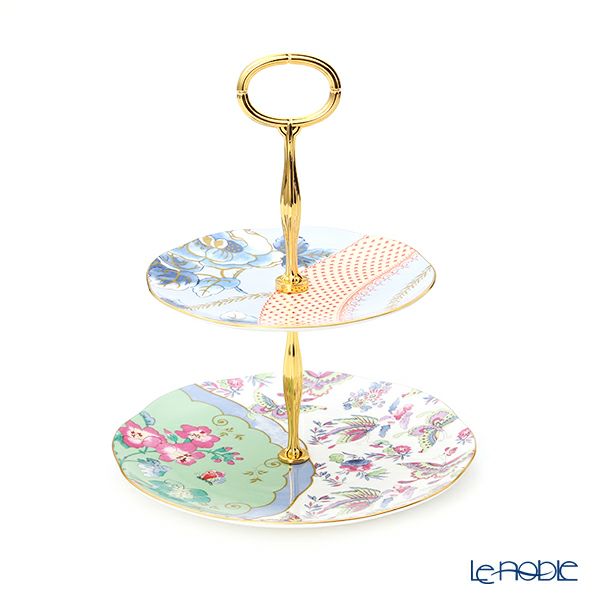 【英国】 葡萄のケーキスタンド バタフライ式 英国】 葡萄のケーキスタンド バタフライ式 英国】 葡萄のケーキ