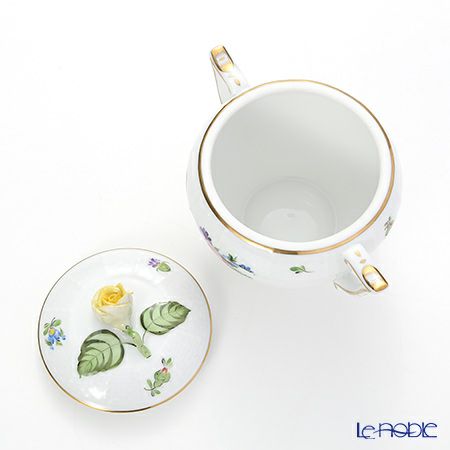 ヘレンド チューリップの花束 BT-2 00472-0-09 シュガーポット ローズ 200ml