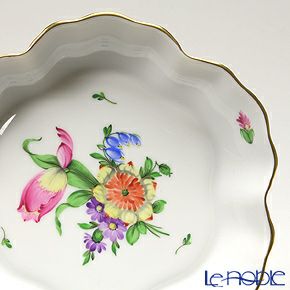 ヘレンド チューリップの花束 02497-0-00／7779 クッキーディッシュ