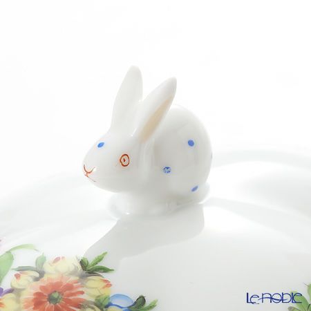 ヘレンド チューリップの花束 06058-0-25 ボンボン入れ（ラビット）