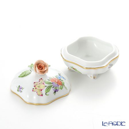 ヘレンド チューリップの花束 06179-0-09 スクエアボックス（ローズ）