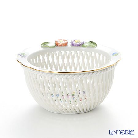 ヘレンド チューリップの花束 07376-0-00 バスケット（ラウンド）