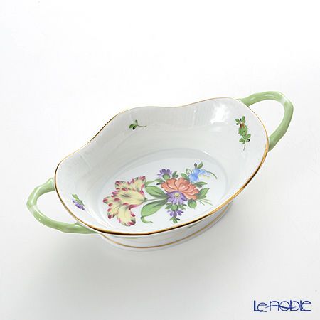 ヘレンド チューリップの花束 07420-0-00 バスケット（オーバル）