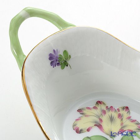 ヘレンド チューリップの花束 07420-0-00 バスケット（オーバル）