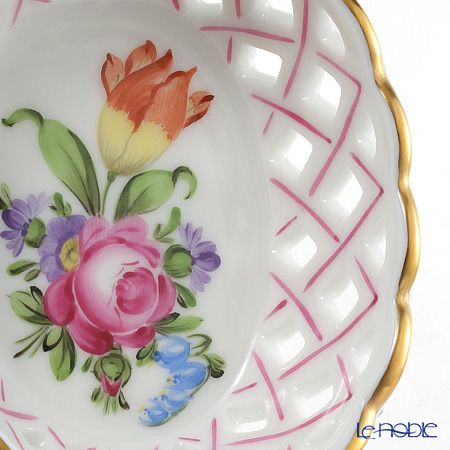 ヘレンド チューリップの花束 07425-0-00 バスケット（オープンワーク）