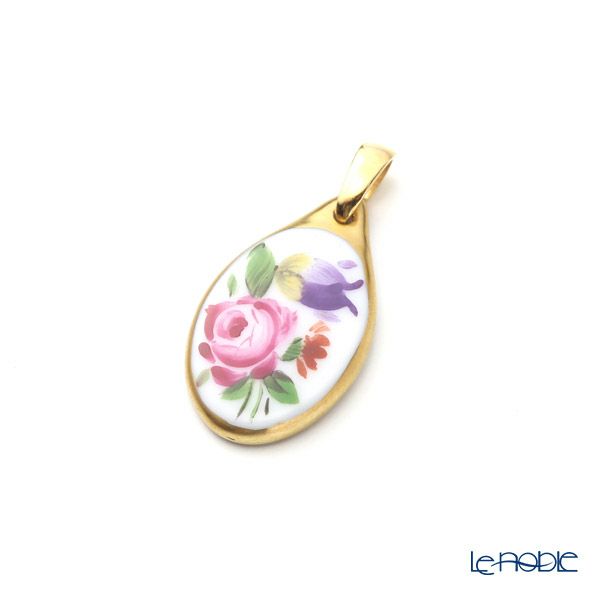 ヘレンド ペンダントトップ BT 08139-0-00 チューリップの花束 2cm