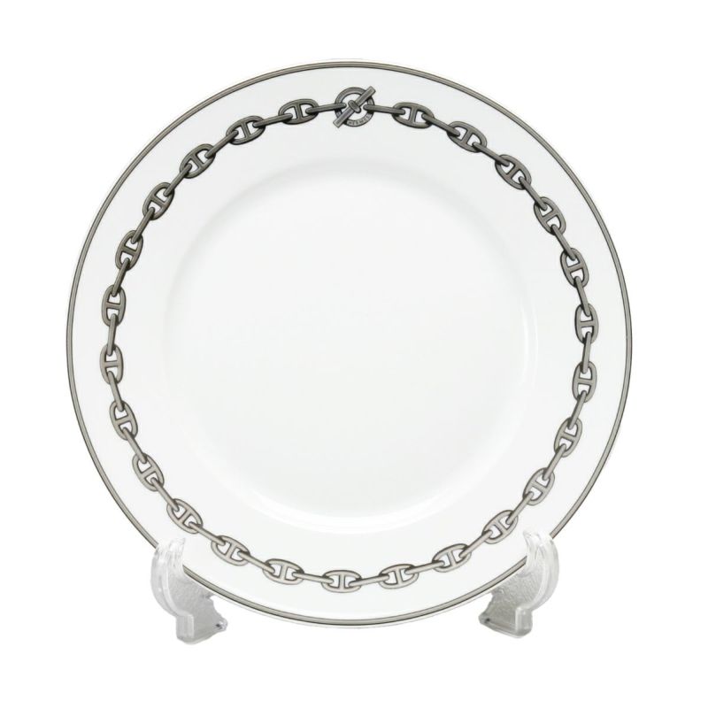 エルメス（HERMES） シェーヌ ダンクル プラチナ アメリカンディナープレート 27cm