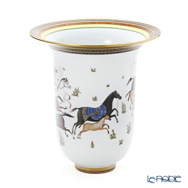 エルメス（HERMES） シュヴァルドリアン ベリーラージベース（花瓶） 27cm 009858P