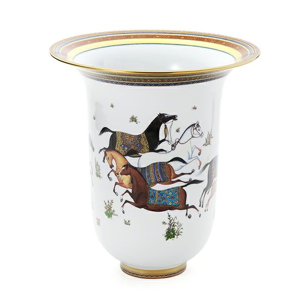 エルメス（HERMES） シュヴァルドリアン ベリーラージベース（花瓶） 27cm 009858P