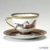 エルメス（HERMES） シュヴァルドリアン ティーカップ＆ソーサー 230ml No.3 ソーサー赤