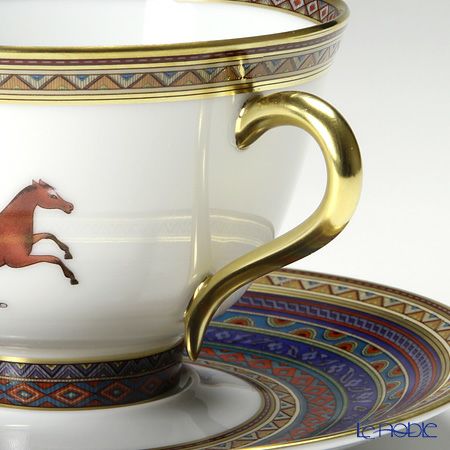 エルメス（HERMES） シュヴァルドリアン ティーカップ＆ソーサー 230ml No.6 ソーサー青