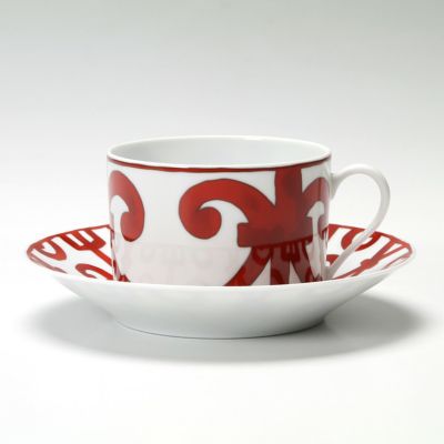 エルメス（HERMES）パシフォリア ティーカップ＆ソーサー 200ml ペア