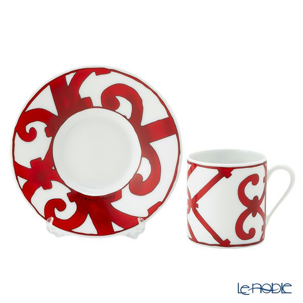 エルメス（HERMES） ガダルキヴィール コーヒーカップ＆ソーサー 90ml デミタス／エスプレッソ用