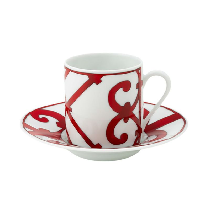 エルメス（HERMES） ガダルキヴィール コーヒーカップ＆ソーサー 90ml デミタス／エスプレッソ用