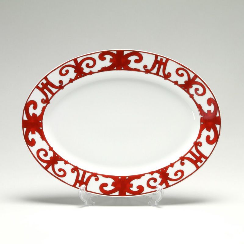 エルメス（HERMES） ガダルキヴィール オーバルディッシュ 37cm