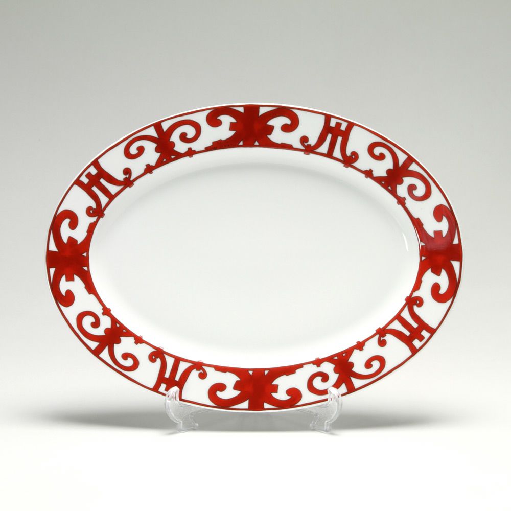 エルメス（HERMES） ガダルキヴィール オーバルディッシュ 37cm