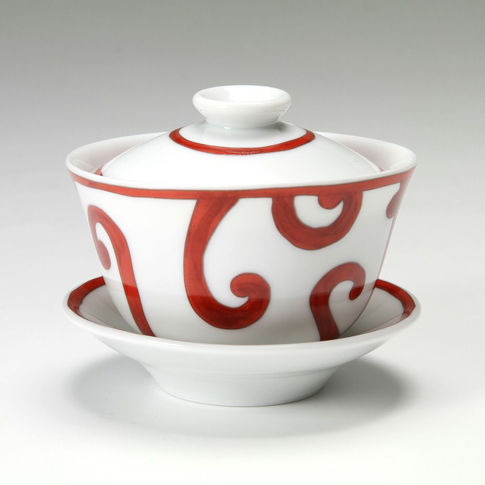 エルメス（HERMES） ガダルキヴィール コレクション アジアティック ティーカップ（ふた、ソーサー付） 130ml