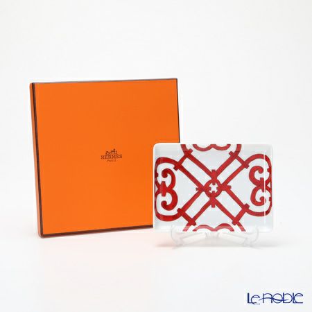 エルメス（HERMES） ガダルキヴィール 長方形皿 16×12cm