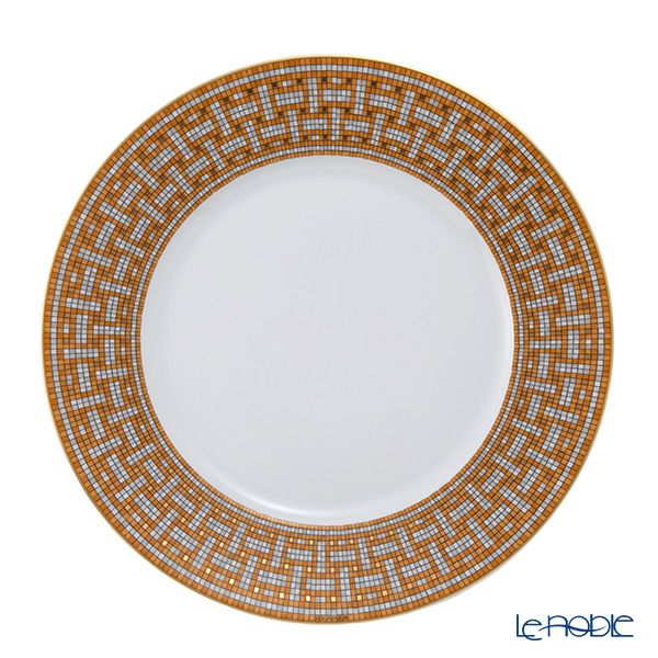 エルメス（HERMES） モザイク ヴァンキャトル 026001P アメリカンディナープレート 27.5cm