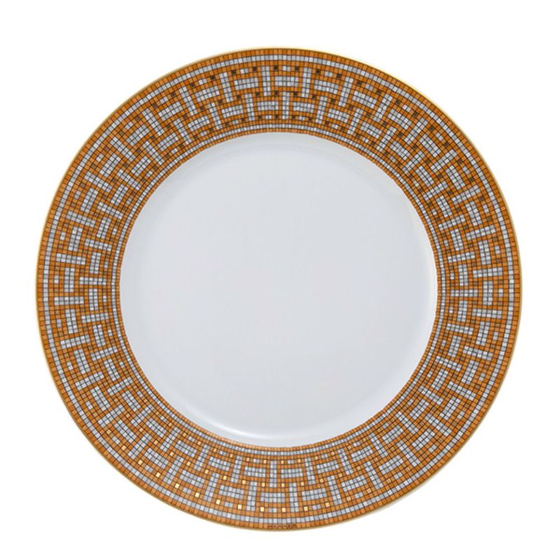 エルメス（HERMES） モザイク ヴァンキャトル 026001P アメリカンディナープレート 27.5cm