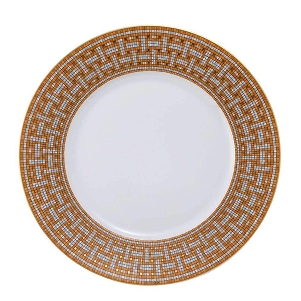 エルメス（HERMES） モザイク ヴァンキャトル 026001P アメリカンディナープレート 27.5cm