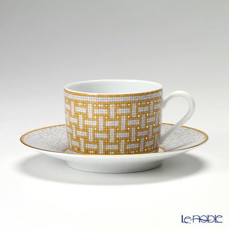 エルメス（HERMES） モザイク ヴァンキャトル ティーカップ＆ソーサー 160ml