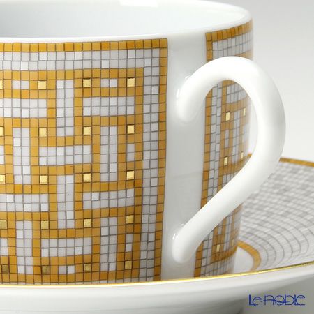 エルメス（HERMES） モザイク ヴァンキャトル ティーカップ＆ソーサー 160ml