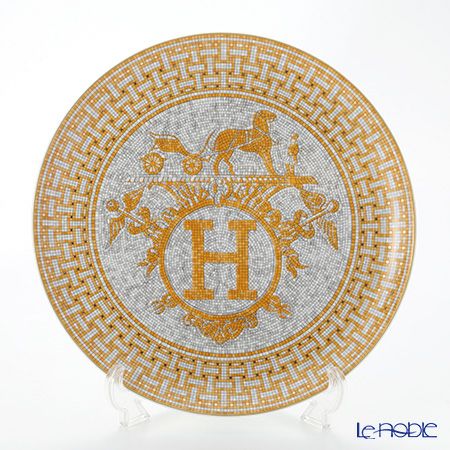 エルメス（HERMES） モザイク ヴァンキャトル タルト皿 32cm