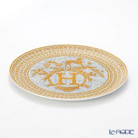 エルメス（HERMES） モザイク ヴァンキャトル タルト皿 32cm