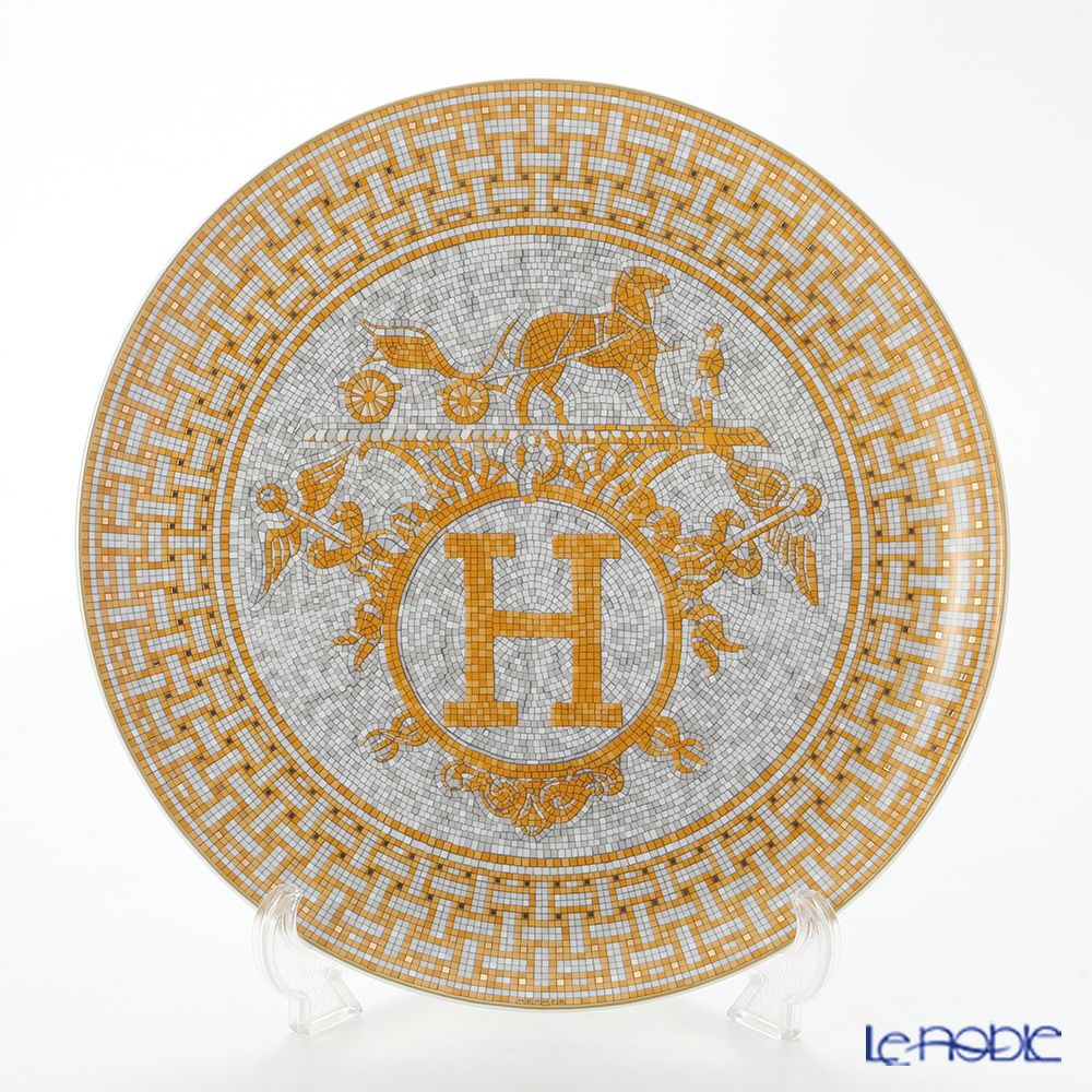 エルメス（HERMES） モザイク ヴァンキャトル タルト皿 32cm