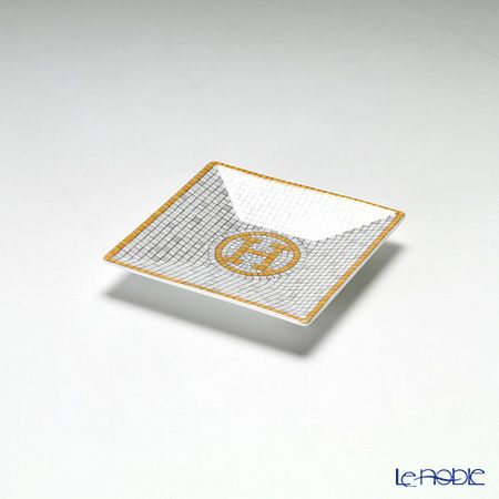 エルメス（HERMES） モザイク ヴァンキャトル プチカレ（プレート） 7×7cm No.1