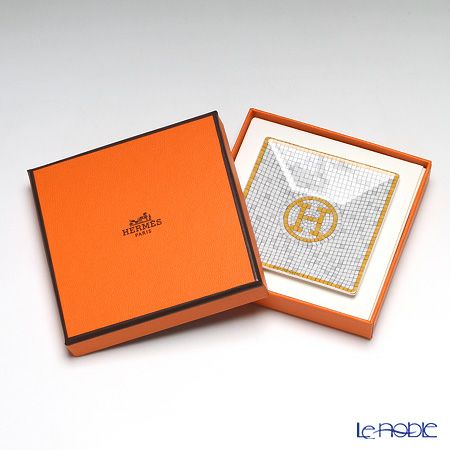 エルメス（HERMES） モザイク ヴァンキャトル プチカレ（プレート） 7×7cm No.1