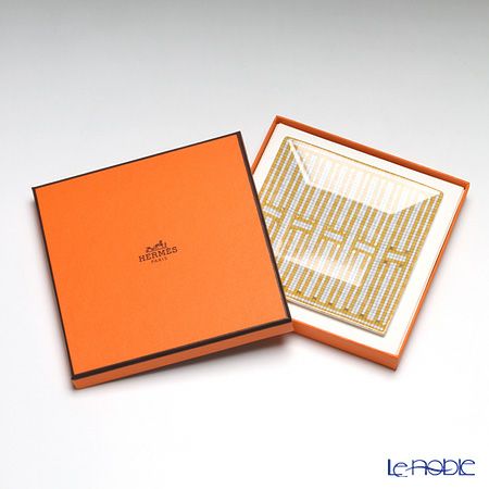 エルメス（HERMES） モザイク ヴァンキャトル プチカレ（プレート） 11×11cm No.2