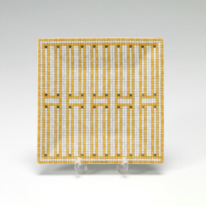 エルメス（HERMES） モザイク ヴァンキャトル プチカレ（プレート） 11×11cm No.2